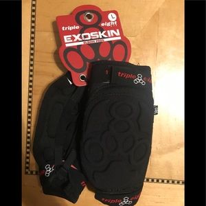 Triple eight exoskin elbow pads large
